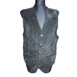 KAMIZELKA MOTOR SKÓRA MATERIAŁ rozm. S